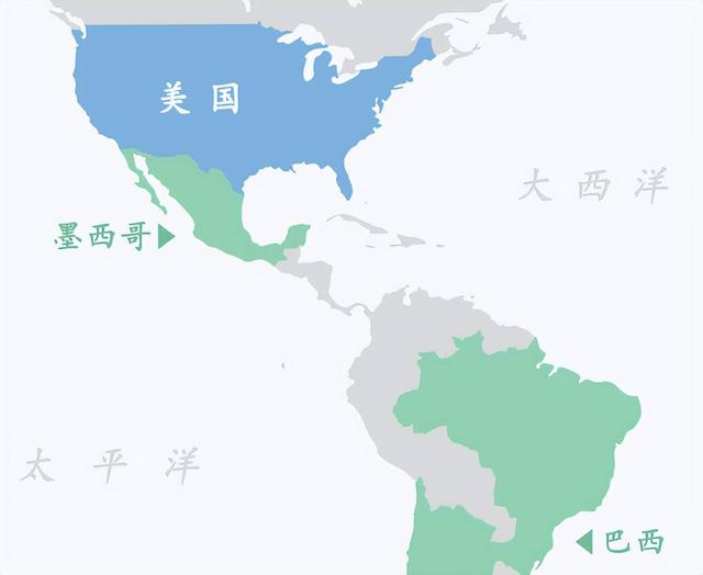 墨西哥一共丧失多少领土？独立出去5个国家，还被美国占领一半！