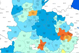 2024年中部六省82地市人均可支配收入图片