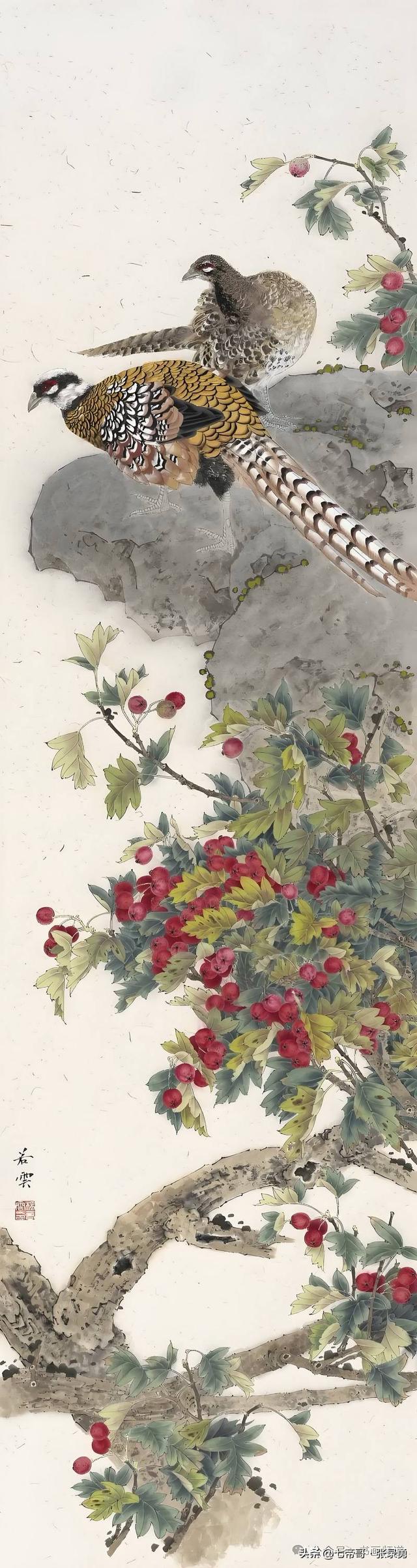 荣宝斋重磅推出杨若云大金袍画册——工笔花鸟藏尽自然灵秀