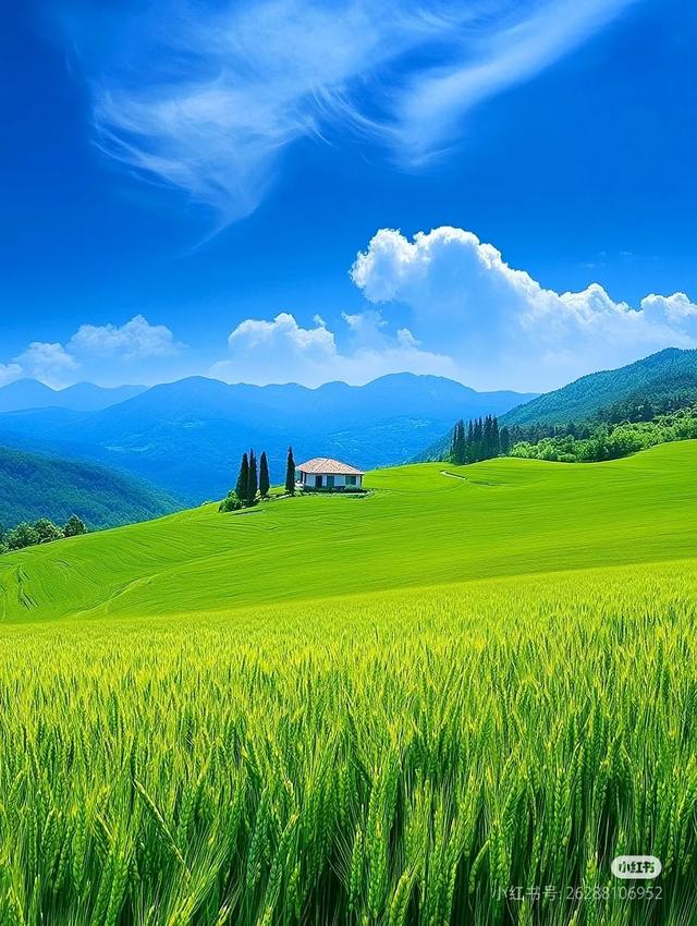 青山绿水风光旖旎