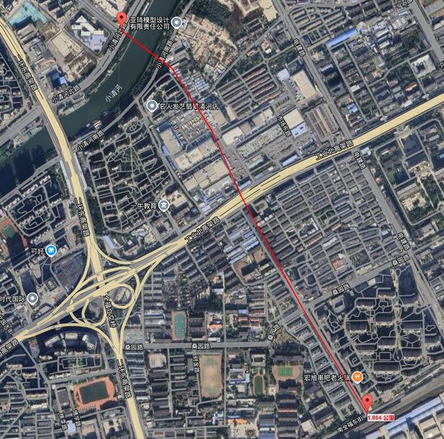 济南华山路北通南跨 构建并行二环东路的分流大道