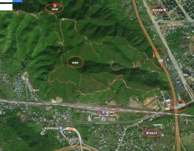 冬日登高燕尾寨，高铁西站现眼前，梅州人休闲有了新去处