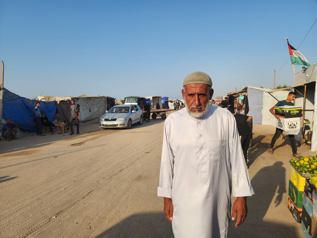 黄色标记划出加沙新现实：一半土地仍在枪口下