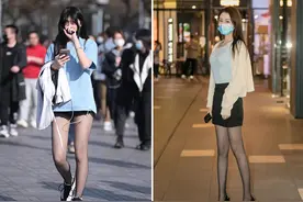 听我一句劝：穿丝袜别配运动鞋、高跟鞋，土得掉渣！这样穿才高级图片