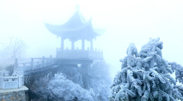 南昌初雪上线！湾里雾凇美成仙境，这份江南冰雪浪漫太惊喜了