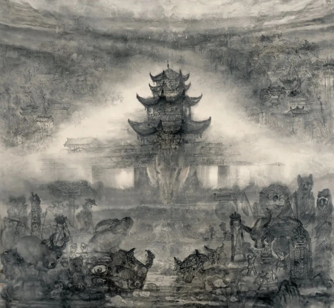 共绘湘西之美 长沙、龙山画家美术写生创作线上展上线(图12) 共绘湘西之美 长沙、龙山画家美术写生创作线上展上线(图12)