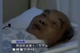 杨伯涛临终前仍耿耿于怀，对记者说：黄维是个外行，坑苦了十八军图片