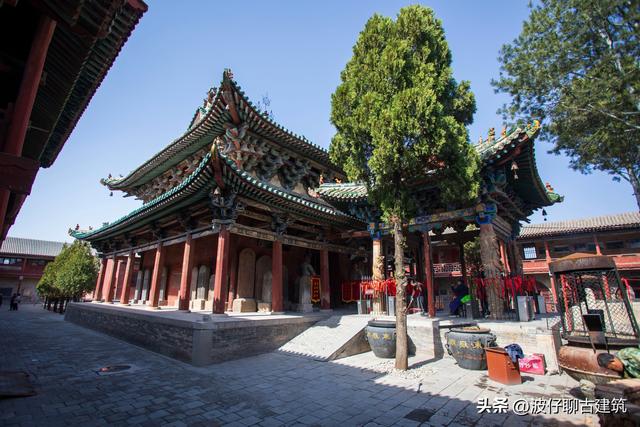 山西道教秘境！蒲县东岳庙，金代石雕与元代大殿惊艳现世