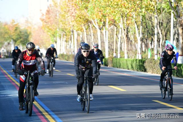 信都区总工会：七里河绿道上的骑行狂欢