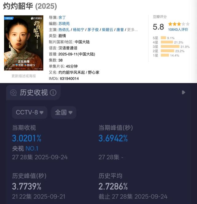 《灼灼韶华》为何口碑两极化