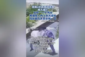 河南4小孩河边洗澡，两人溺亡。其中一15岁男孩推揉他人两次，致其溺死，因故意伤害罪获刑11年图片