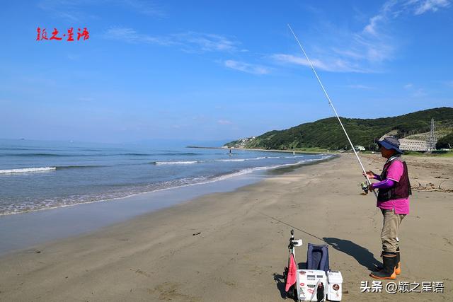 小众滨海度假胜地，矾之浦沙滩，一竿子钓一二十条鱼