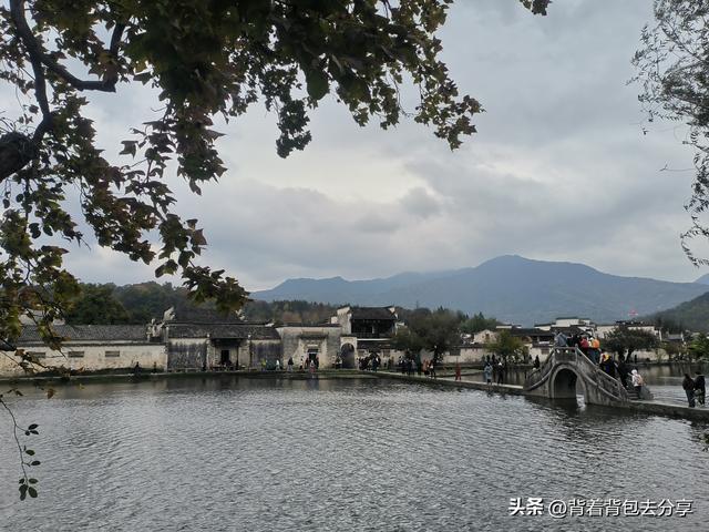 世界文化遗产，徽派建筑特色景观，被誉为中国画里的乡村•宏村