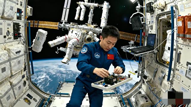 400公里高空的祝福！神二十乘组遥祝"红星照耀中国"活动圆满