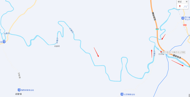 【川南F4】隆昌金鹅江冲破云顶山的白水滩峡口风光