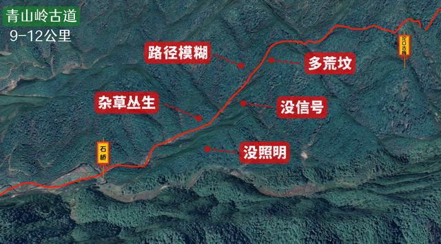 小伙夜骑婺源青山岭古道，钻密林遇荒坟，鬼打墙5小时变荒野求生