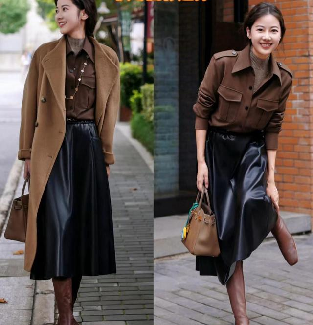 秋冬穿大地色怎么叠？3种风格教程，新手也能学会