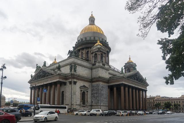 乙巳仲秋俄罗斯莫彼双城记之九：伊萨基辅大教堂