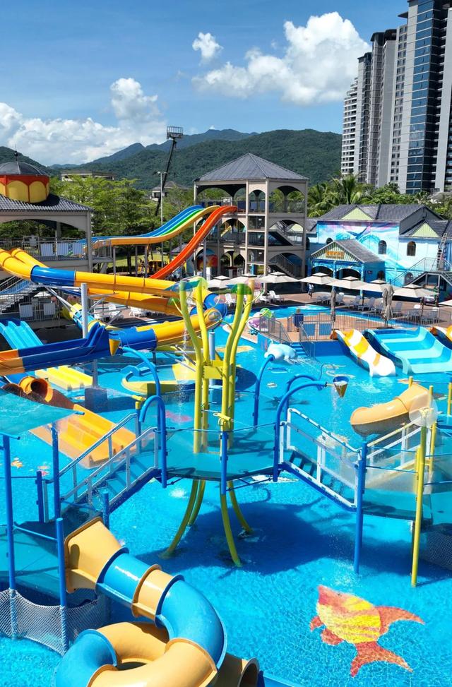 水上乐园、海边礼堂...万宁日月湾这家酒店真有料