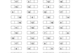 1(上)数学20以内相邻数专项练习(420题可打印)图片