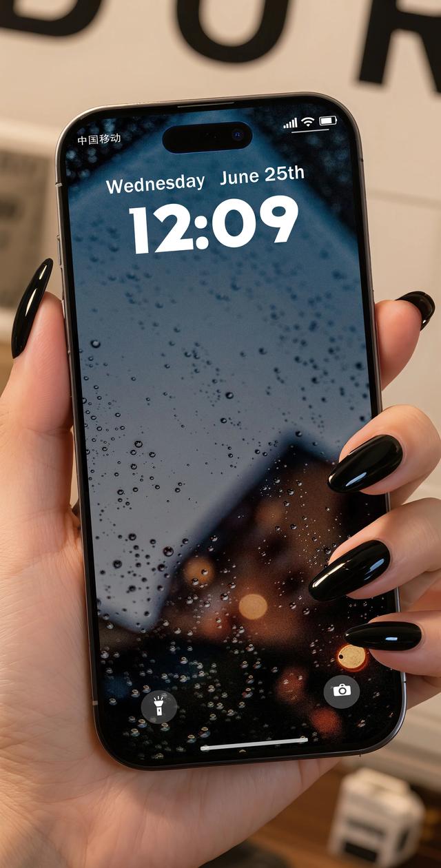 今日壁纸-降温的雨夜