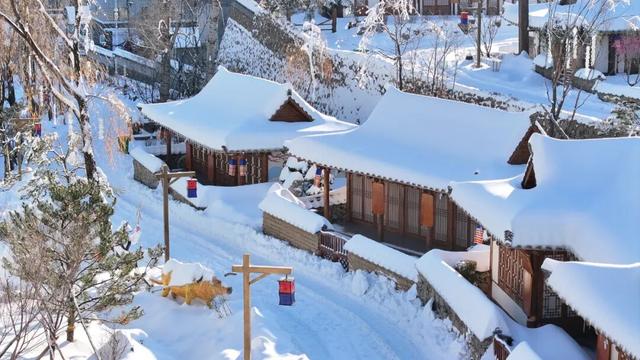 千年崖城变身童话雪国，萌娃嬉雪玩转跨国挑战！