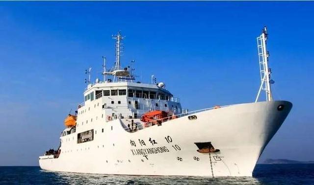 向阳红10号开进黄岩岛潟湖！菲媒：在进行填海造岛前的大摸底
