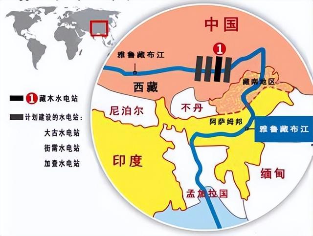 印度果然又跳出来了！雅鲁藏布江下游水电工程正式开工！