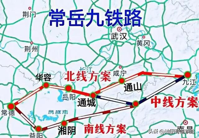 三省博弈十年，线路仍未确定，常岳九铁路到底该怎么选择？