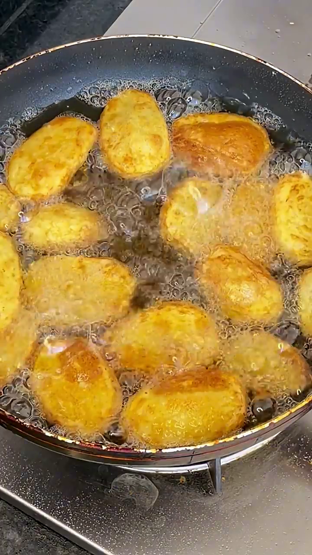 消化太快，自炸土豆块，解决肚子饿得太快的问题