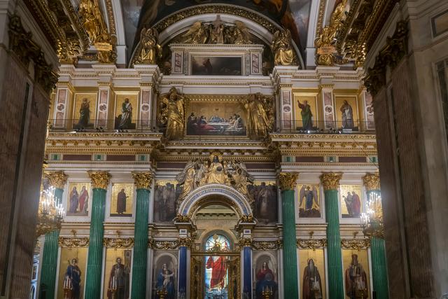 乙巳仲秋俄罗斯莫彼双城记之九：伊萨基辅大教堂