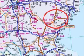 因京沪二线的规划，诸城得两高铁站，网友：青岛一路向西一站即可图片