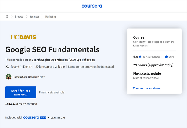 9门真正教授SEO和AI搜索的课程(免费+付费)