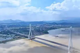 “佛山第一桥”富龙西江特大桥今日开通，三水三桥开通何归期？图片