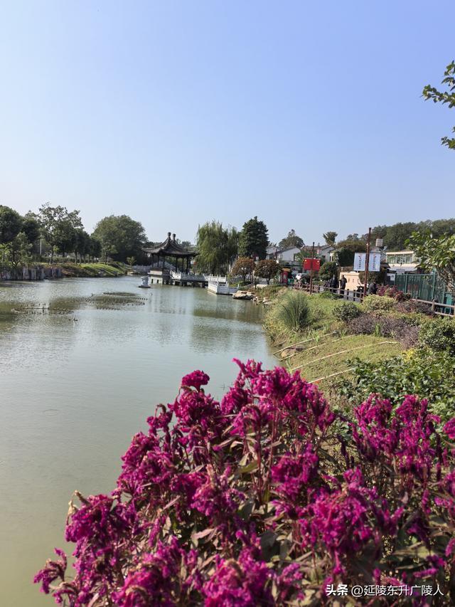 重阳登高丹阳黄连山 齐梁半壁基业地 北顾大江秋水情