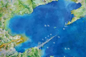 珠江口能建深中通道和港珠澳大桥，为何渤海湾，却不能建跨海通道图片
