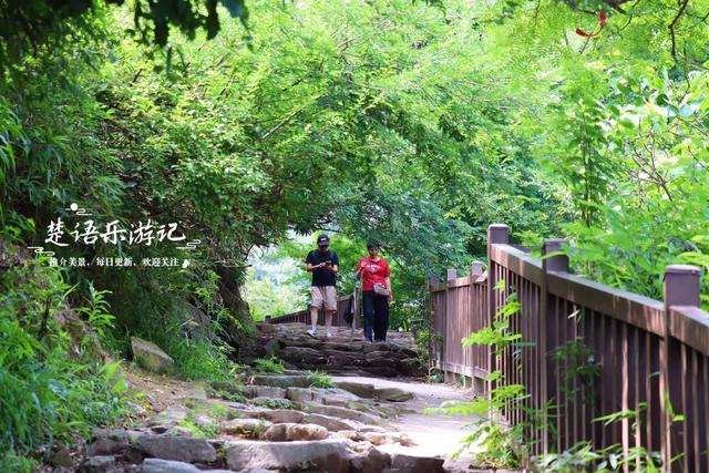 浙江宁波的玩水古道，山石奇峻潭瀑成群，确实很秀丽但雨后更美