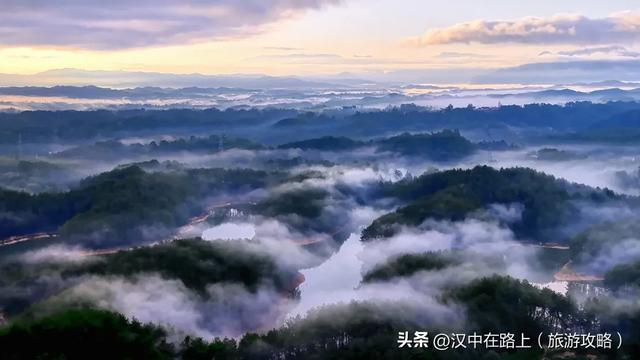 汉中版“千里江山图”终于被我拍到了！