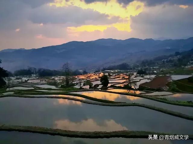 旧时光里打捞的梯田光影