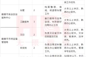 26人！鹤壁市市直单位公益性岗位招聘图片