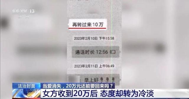 北京大爷“黄昏恋”转女方20万后去世，子女起诉退还，法院判了！