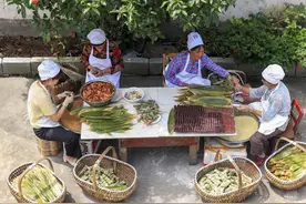 安徽休宁：粽子飘香迎端午图片