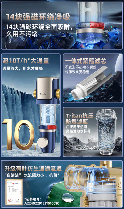 前置过滤器多少钱一个？好用又平价品牌推荐