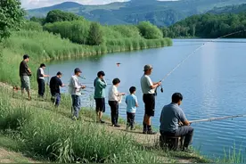 老钓友揭秘爆护赤眼钓法，浮水颗粒诱鱼绝招，半天钓获三十斤！图片