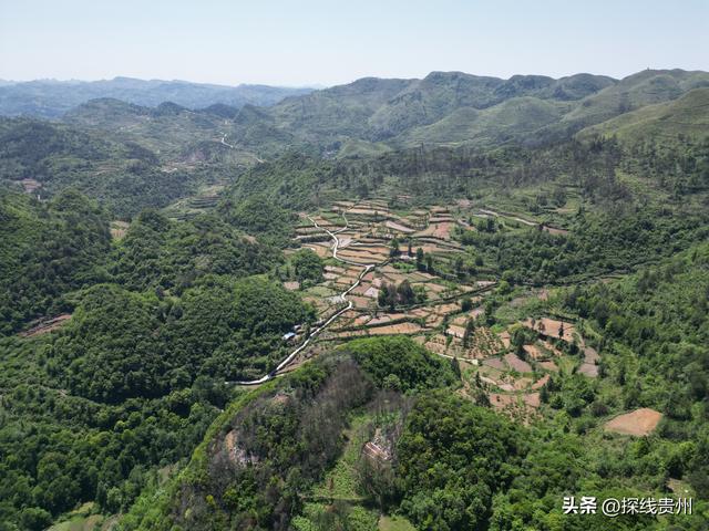 环城贵阳花溪苗王坡越野大环线之青岩段达夯翁拢“冈仁波齐”风景