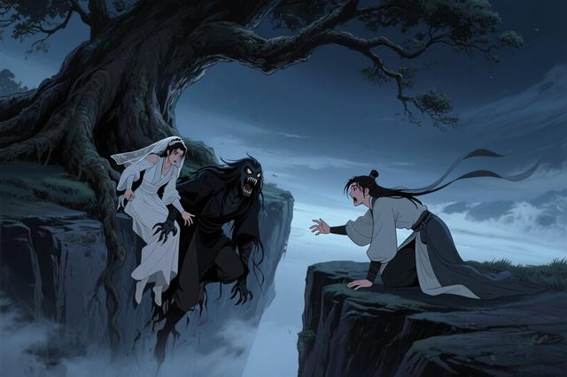 哥哥带新嫂子回老家结婚, 貌美如仙, 可她的影子总比本人慢了半拍