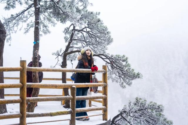 绝美！明月山今日雪景持续放送，速来打卡！