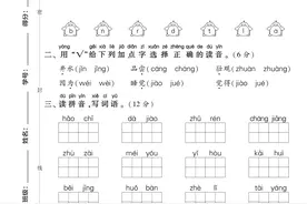 学霸提优卷1年级第2单元，巩固培优提升专练，重点与考点一卷突破图片