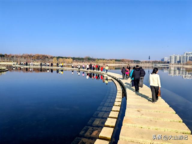 淅川南部水城：水天一色，天空之镜， 水上云梯