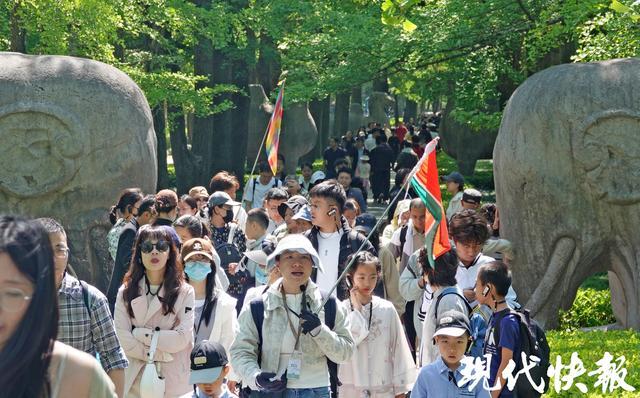 五一南京变人海：700条船不够用，全在看后脑勺！